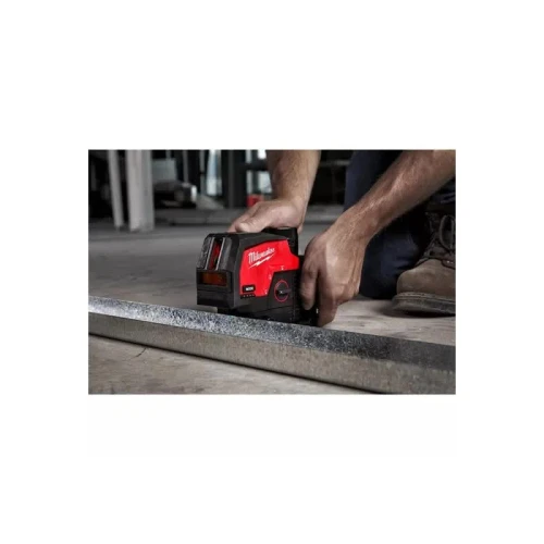Линейно-точечный лазерный нивелир Milwaukee M12 CLLP-0C (зеленый луч) (4933478101) 