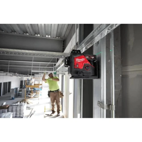 Аккумуляторный лазерный нивелир Milwaukee M12 3PL-0C (зеленый луч) (4933478103) 