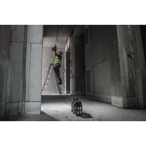 Аккумуляторный лазерный нивелир Milwaukee M12 3PL-0C (зеленый луч) (4933478103) 