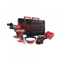 Набір безщіткового акумуляторного електроінструменту Milwaukee M18FPP2C2-502XL (АКБ і ЗП) (4933478675)
