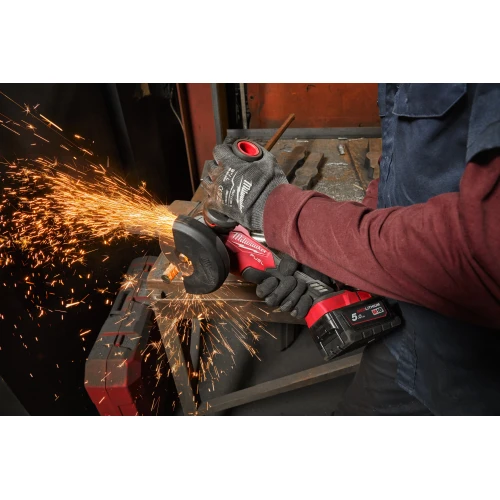 Шліфувальна машина кутова безщіткова Milwaukee M18 FSAG125X-0 Ø125 мм (без АКБ і ЗП) (4933478701)