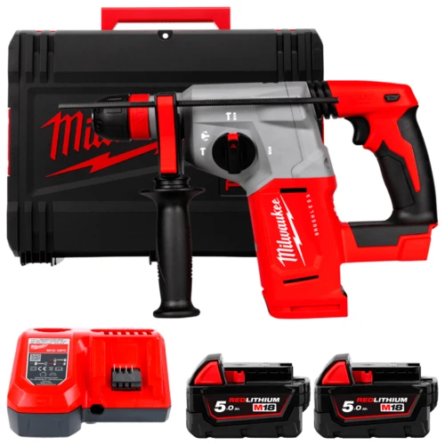Перфоратор аккумуляторный Milwaukee SDS-PLUS M18 BLHX-502X (АКБ и ЗУ) (4933478892)