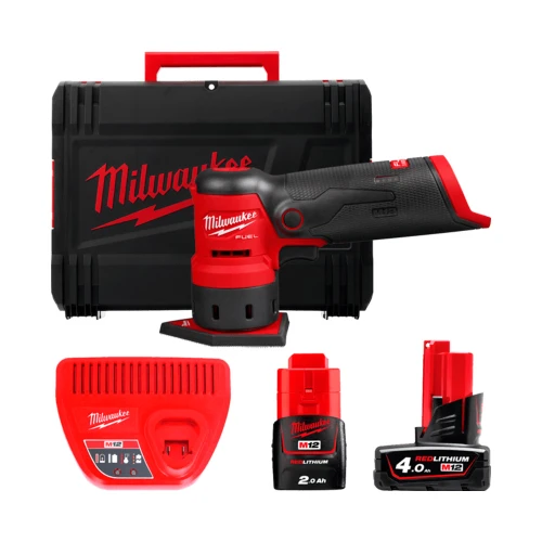 Акумуляторна вібраційна шліфувальна машина Milwaukee M12 FDSS-422X (АКБ і ЗП) (4933479681)