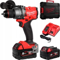 Дриль-шурупокрут акумуляторний Milwaukee M18 FPD3-502X 158 Нм (АКБ і ЗП) (4933479860)