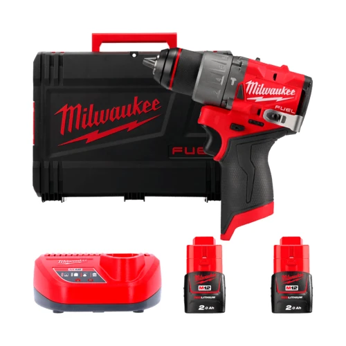 Акумуляторний безщітковий дриль-шурупокрут Milwaukee M12 FPD2-202X 45 Нм (АКБ і ЗП) (4933479868)