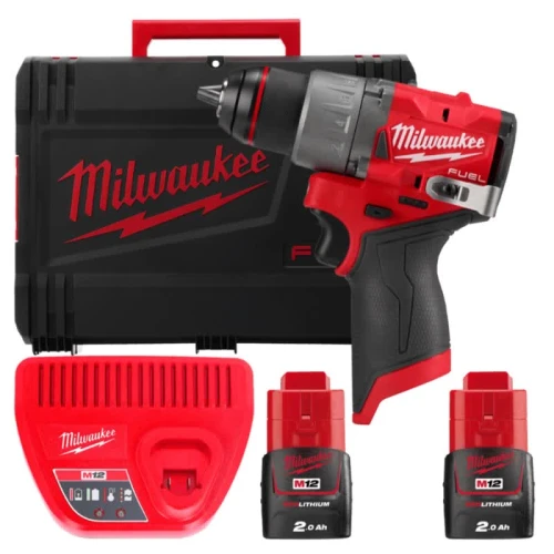 Дриль-шурупокрут акумуляторний Milwaukee M12 FDD2-202X (37 Нм) (4933479873)