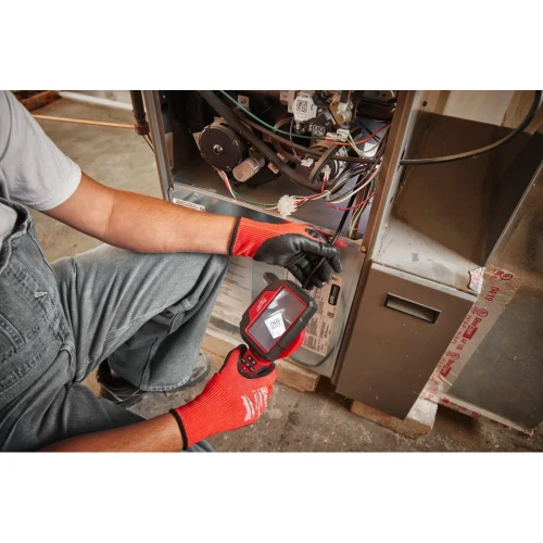 Інспекційна акумуляторна камера з екраном Milwaukee M12 360IC12-201C (АКБ і ЗП) (4933480740)
