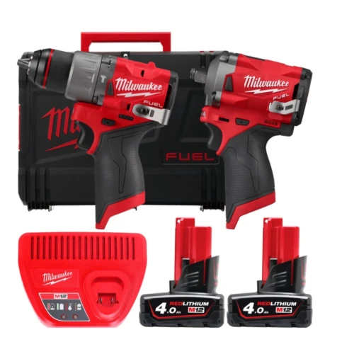 Набір безщіткового акумуляторного електроінструменту Milwaukee M12 FPP2H2-402X (4933492512)
