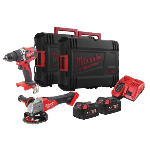 Набір акумуляторних інструментів Milwaukee M18 FPP2BG-502X (4933492522)