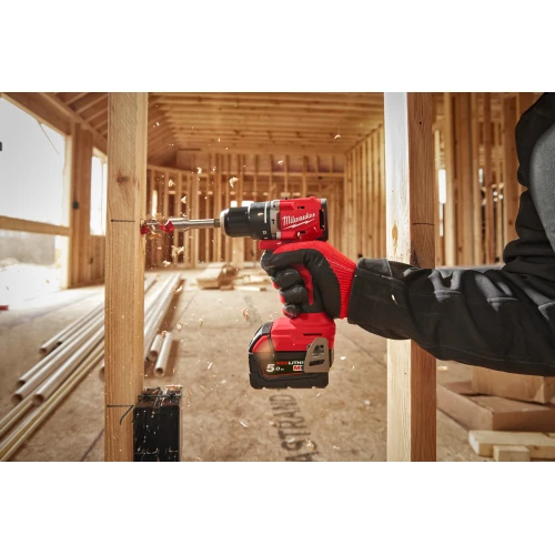 Дриль-шурупокрут акумуляторний ударний безщітковий Milwaukee M18 BLPDRC-422C 60.5 Нм (АКБ і ЗП) (4933492825)