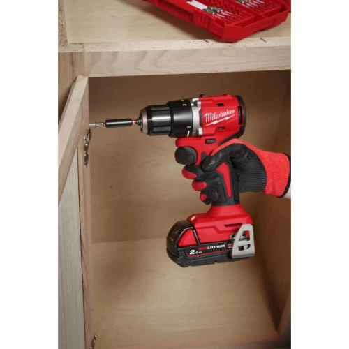 Дриль-шурупокрут акумуляторний Milwaukee M18 BLDDRC-0X (60.5 Нм) (4933492832)
