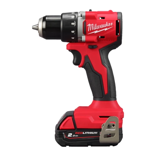 Дриль-шурупокрут акумуляторний Milwaukee M18 BLDDRC-202С 60.5 Нм (АКБ і ЗП) (4933492833)