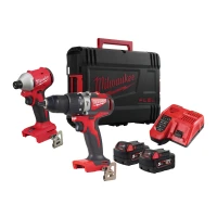 Набір з двох акумуляторних інструментів Milwaukee M18 BLPP2A3-502X (4933492844)