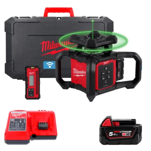 Уровень лазерный ротационный Milwaukee M18 RLOHVG300-501C (4933493194) 