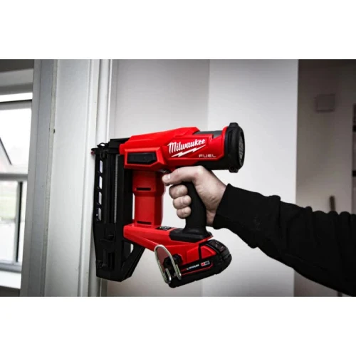 Пістолет цвяхозабивний акумуляторний безщітковий Milwaukee M18 FN16GS-0X 16GA (4933493353)