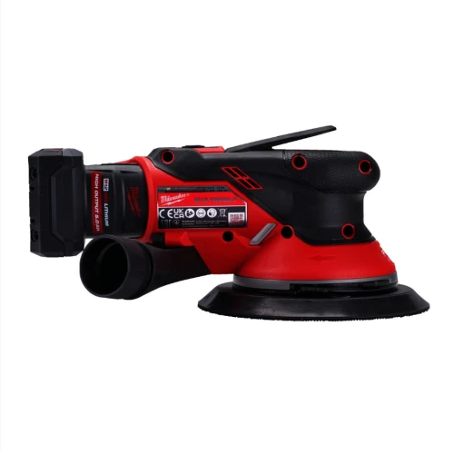 Шліфувальна машина ексцентрикова акумуляторна безщіткова Milwaukee M12 FROS2.5-502X Ø150 мм (АКБ і ЗП) (4933493648)