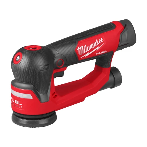 Шліфувальна машина ексцентрикова акумуляторна безщіткова Milwaukee M12 FSDR75-202B Ø75 мм (без АКБ і ЗП) (4933498233)