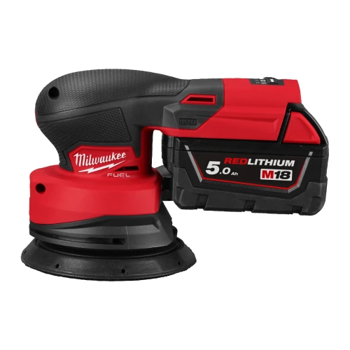 Шліфувальна машина ексцентрикова акумуляторна безщіткова Milwaukee M18 FROS125-502X Ø125 мм (АКБ і ЗП) (4933498254)