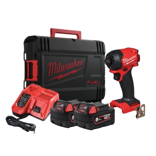 Дрель-шуруповерт аккумуляторная ударная гидравлическая Milwaukee M18 FIDRQ-502X 113 Нм (АКБ и ЗУ) (4933498912)