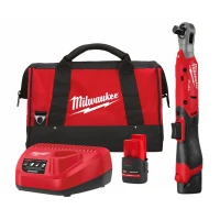 Трещотка-гайковерт аккумуляторная бесщёточная Milwaukee M12 FIR14G2-252B 61 Нм 1/4" (АКБ и ЗУ) (4933498934)