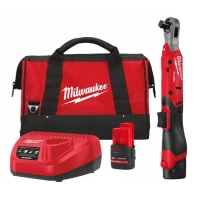 Трещотка-гайковерт аккумуляторная бесщёточная Milwaukee M12 FIR12G2-252B 108 Нм 1/2" (АКБ и ЗУ) (4933498940)