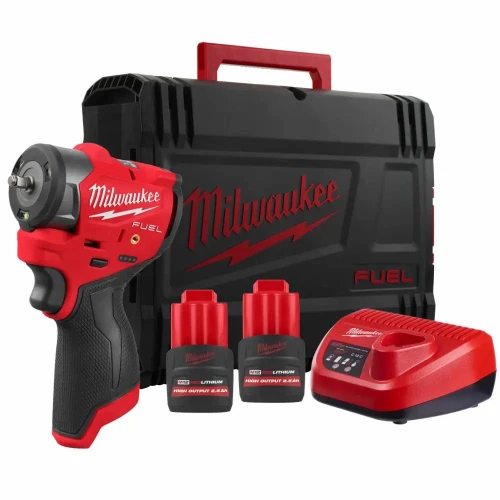 Гайковерт акумуляторний ударний безщітковий Milwaukee M12 FSCIWF14-252X 1/4" 136 Нм (АКБ і ЗП) (4933498974)
