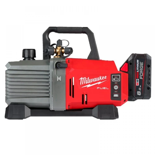 Насос вакуумний акумуляторний безщітковий з адаптером Milwaukee M18 FVP5-801 (АКБ і ЗП) (4933499249)