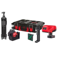 Нівелір лазерний акумуляторний 3D Milwaukee M12 3PLKIT-401P (4933499379) 