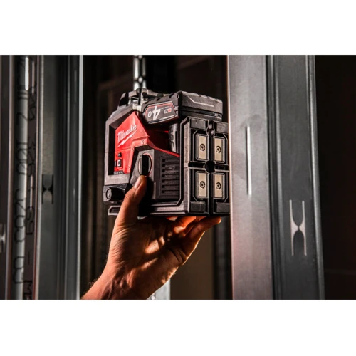 Нівелір лазерний акумуляторний 3D Milwaukee M12 3PLKIT-401P (4933499379) 