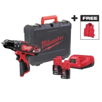 Аккумуляторный ударный шуруповерт Milwaukee M12 BPDMC-202C (30 Нм) (4933499465)