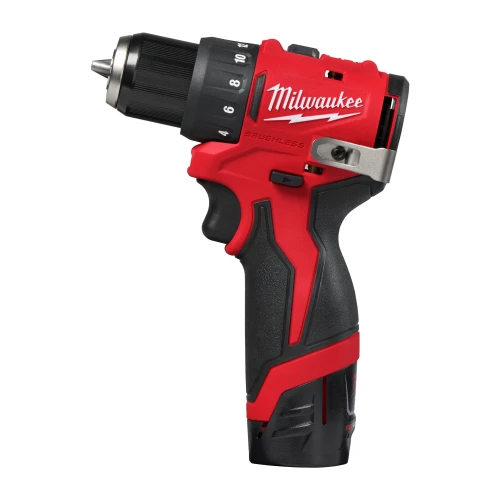Дриль-шурупокрут акумуляторний Milwaukee M12 BLDDRC-202С 40 Нм (АКБ і ЗП) (4933499686)