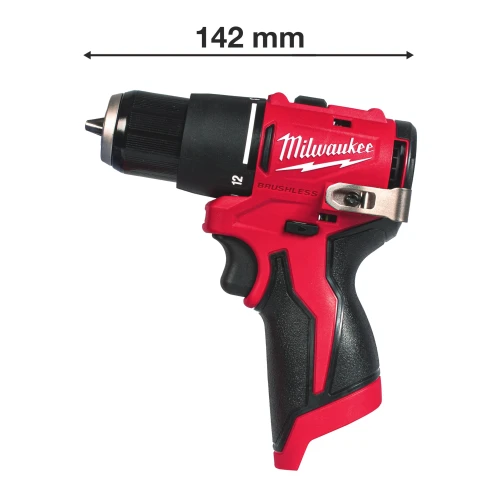 Дриль-шурупокрут акумуляторний ударний безщітковий Milwaukee M12 BLPDRC-0 40 Нм (без АКБ і ЗП) (4933500421)