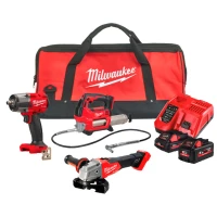 Набір безщіткового акумуляторного електроінструменту Milwaukee M18 FPP3SED-532B (АКБ і ЗП) (4933502347)