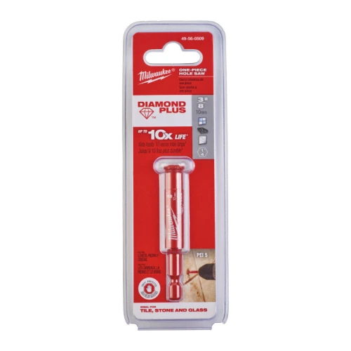 Коронка алмазна MILWAUKEE Diamond Plus 1/4 Hex Ø 10 мм (49560509)