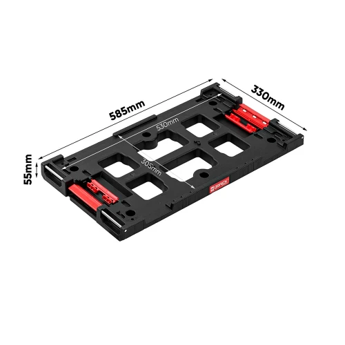 Адаптер для багатоцільової робочої платформи QBRICK SYSTEM ONE ADAPTER MULTI 580x325x57 мм (ADPTQONECZAPG001)