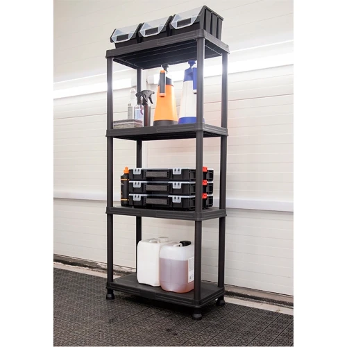 Система стелажів QBRICK SYSTEM Regular 60/30 4 полиці 100 кг (REGQRS60304CZAPG001)