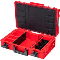Ящик для инструментов QBRICK SYSTEM ONE 200 2.0 PROFI RED ULTRA HD CUSTOM 585x385x190 мм (SKRQ200P2CCZEPG003)