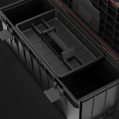 Ящик для інструментів QBRICK SYSTEM PRO 700 BASIC 650x270x256 мм (SKRQPROB700CZAPG003)