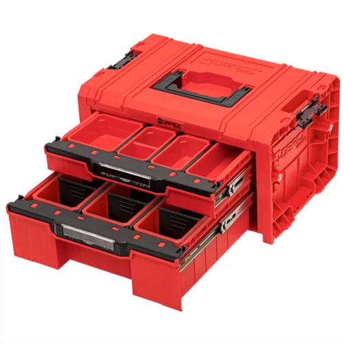 Ящик для інструментів QBRICK SYSTEM PRO DRAWER 2 TOOLBOX Expert 2.0 RED UHD CUSTOM 450x310x244 мм (SKRQPROD2E2CCZEPG003)