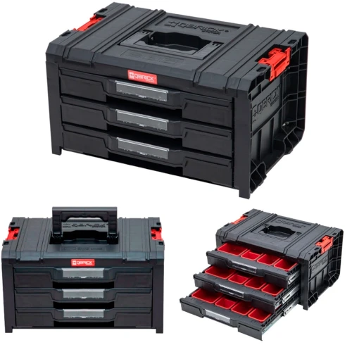 Ящик для інструментів QBRICK SYSTEM PRO DRAWER 3 TOOLBOX 2.0 Expert 450x310x244 мм (SKRQPROD3E2CZAPG003)