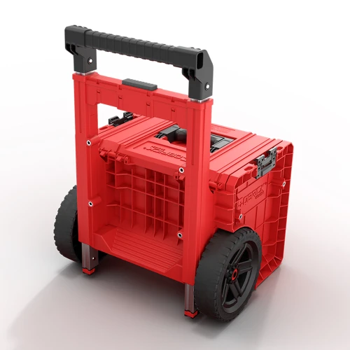 Ящик для інструментів QBRICK SYSTEM PRO CART 2.0 PLUS RED ULTRA HD CUSTOM 490x415x660 мм (SKRWQCPRO2PCCZEPG003)