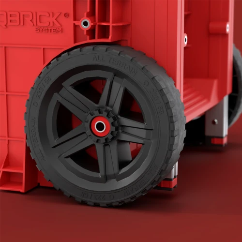 Ящик для інструментів QBRICK SYSTEM PRO CART 2.0 PLUS RED ULTRA HD CUSTOM 490x415x660 мм (SKRWQCPRO2PCCZEPG003)
