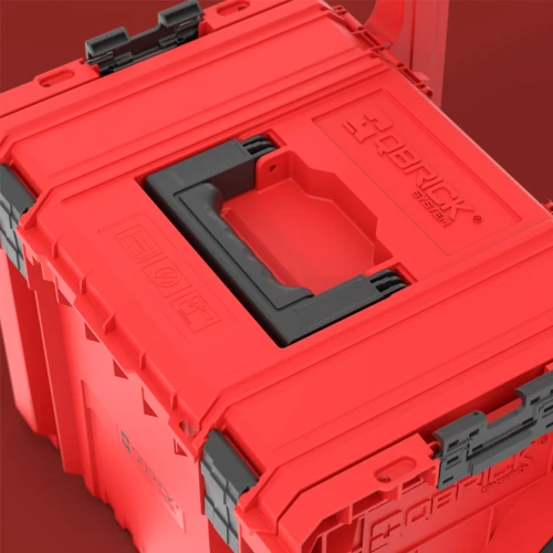 Ящик для інструментів QBRICK SYSTEM PRO CART 2.0 PLUS RED ULTRA HD CUSTOM 490x415x660 мм (SKRWQCPRO2PCCZEPG003)