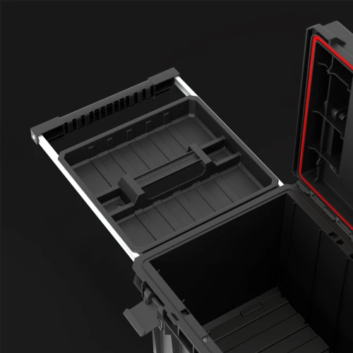 Ящик для інструментів QBRICK SYSTEM ONE TROLLEY EXPERT 605×405×365 мм (SKRWQONETECZAPG001)