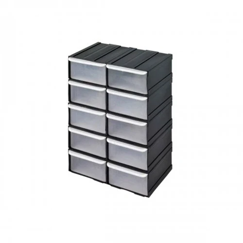 Висувні ящики QBRICK SYSTEM 156x100x225 мм 10 шт. (SZU10XCZAPG001)