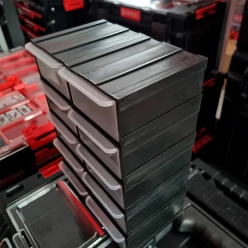 Висувні ящики QBRICK SYSTEM 156x100x225 мм 10 шт. (SZU10XCZAPG001)