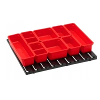 Набор контейнеров с настенной панелью QBRICK SYSTEM ONE L/M PRO 100/200 8 шт. (Z255888PG001)