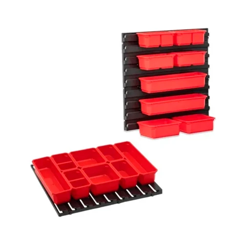 Набір контейнерів із настінною панеллю QBRICK SYSTEM ONE L/M PRO 100/200 8 шт. (Z255888PG001)