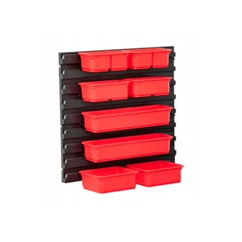 Набір контейнерів із настінною панеллю QBRICK SYSTEM PRO 300 Organizer 8 шт. (Z255895PG001)