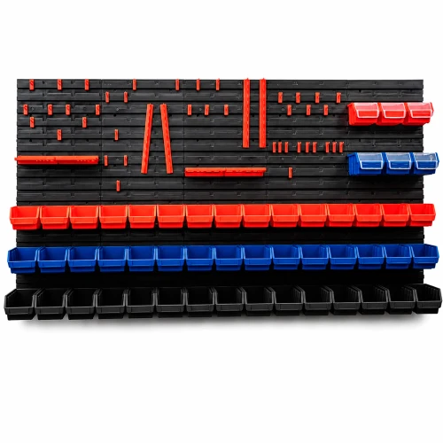 Настінний органайзер із лотками QBRICK SYSTEM Fixing Wall BIG SET 400x358x369 мм (Z258759PG001)